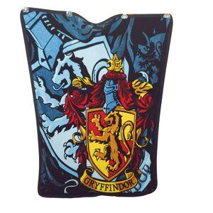 Harry Potter Gryffindor House Crest Fleece Throw Blanket 40"x50" Lions Roar 2013